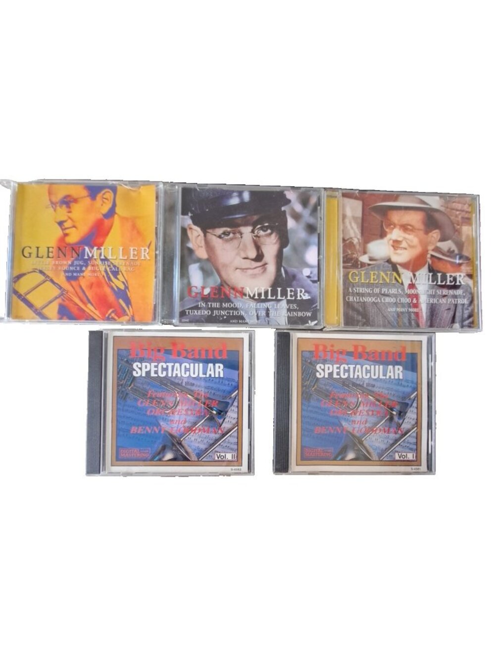 Big Bands Lot of 5 CDs Glenn Miller and Big Bands